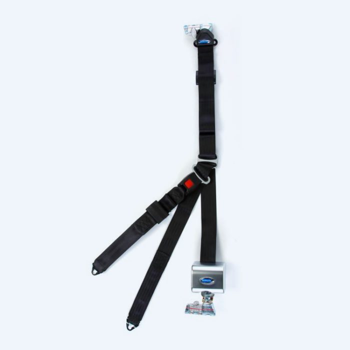 Q-8307-A1-L QRT MAX Kit, L-Track, Combination Lap and Shoulder Belt with L-Track on top and bottom - Image 2